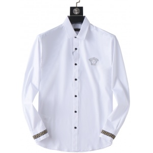 $36.00,Versace Anti Wrinkle Elastic Long Sleeve Shirts For Men # 277530