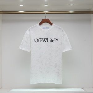 $25.00,Off White Short Sleeve T Shirts Unisex # 278072