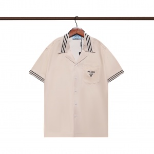 $33.00,Prada Short Sleeve Shirts For Men # 278315