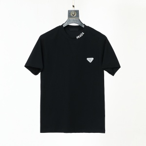 $26.00,Prada Short Sleeve T Shirts Unisex # 278667
