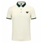 Prada Short Sleeve Polo Shirts For Men # 277420
