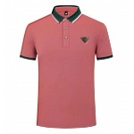 Prada Short Sleeve Polo Shirts For Men # 277424, cheap Short Sleeved Prada