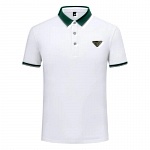 Prada Short Sleeve Polo Shirts For Men # 277426, cheap Short Sleeved Prada