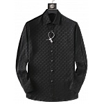 Gucci Long Sleeve Shirts For Men # 277503, cheap Gucci shirt