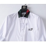 Gucci Long Sleeve Shirts For Men # 277512, cheap Gucci shirt