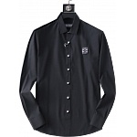 Loewe Anti Wrinkle Elastic Long Sleeve Shirts For Men # 277527