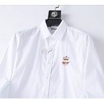 D&G Anti Wrinkle Elastic Long Sleeve Shirts For Men # 277533, cheap D&G Shirt