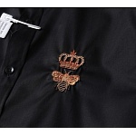 D&G Anti Wrinkle Elastic Long Sleeve Shirts For Men # 277534, cheap D&G Shirt