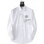Gucci Long Sleeve Shirts For Men # 277537, cheap Gucci shirt