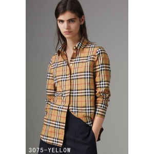 $33.00,Burberry Long Sleeve Shirts For Women # 279142
